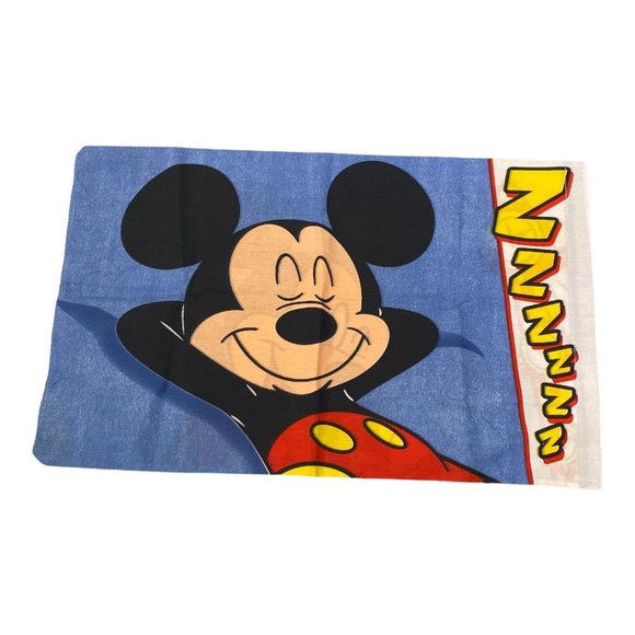 COPY - DISNEY Mickey Mouse Pillowcase NWOT Winking Mickey ZZZZZZ - Picture 3 of 9
